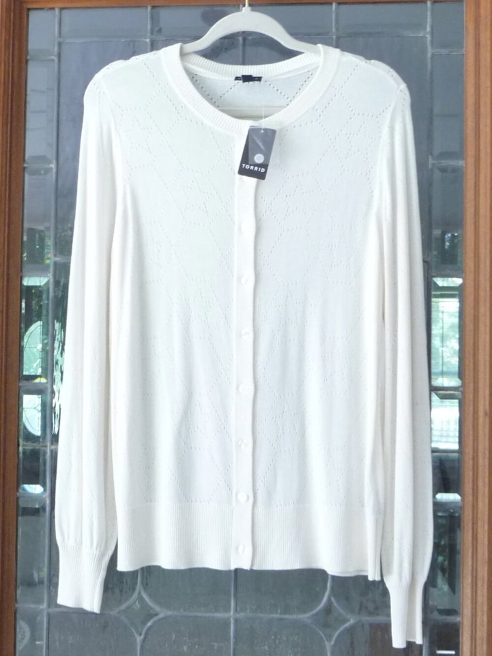 TORRID POINTELLE CARDIGAN SIZE 10